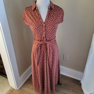 Sz. 6L Boden Althea Midi Dress